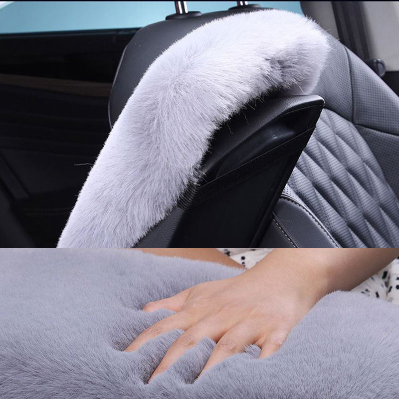 Interior Design Product - Universal Car Armrest Cover Plush Warm