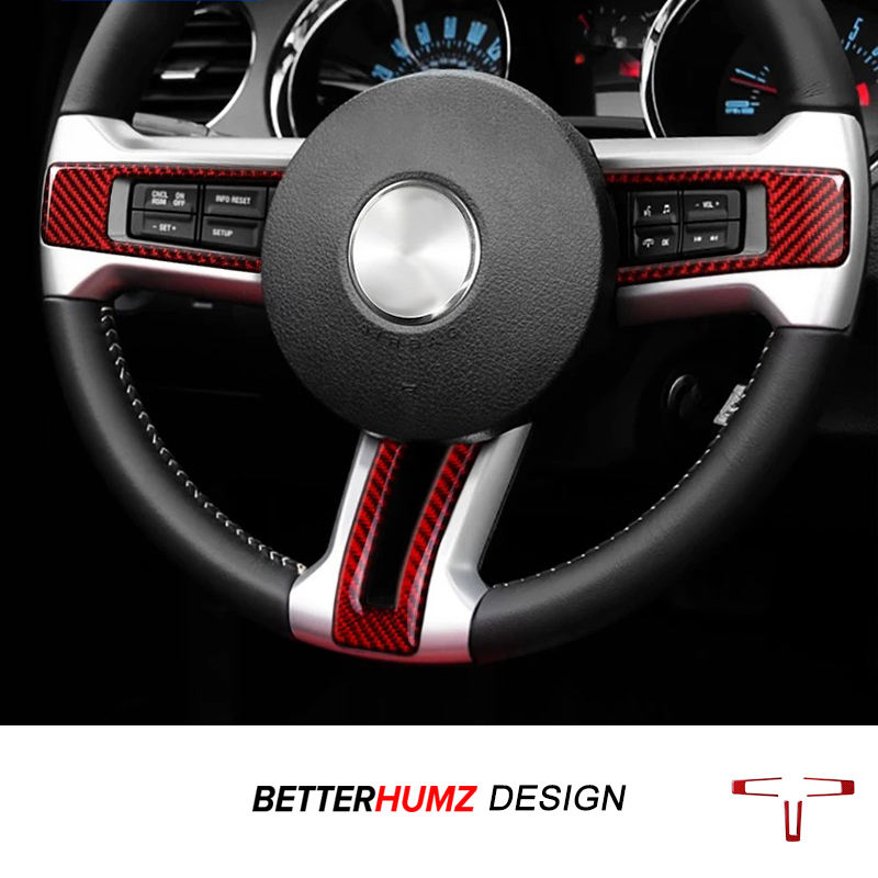 Interior Design Mood Board - For Ford Mustang 2009-2013 Carbon Fiber