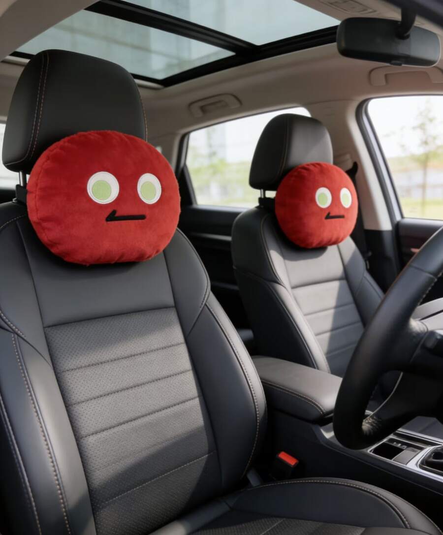 1pcs Stylish Car Headrest Pads - đánh giá và giá Interior Design Emoji