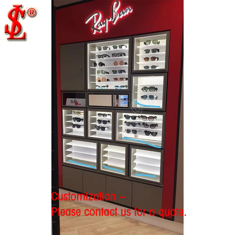 custom.Fashion Retail Sunglass - đánh giá và giá Interior Design Retail