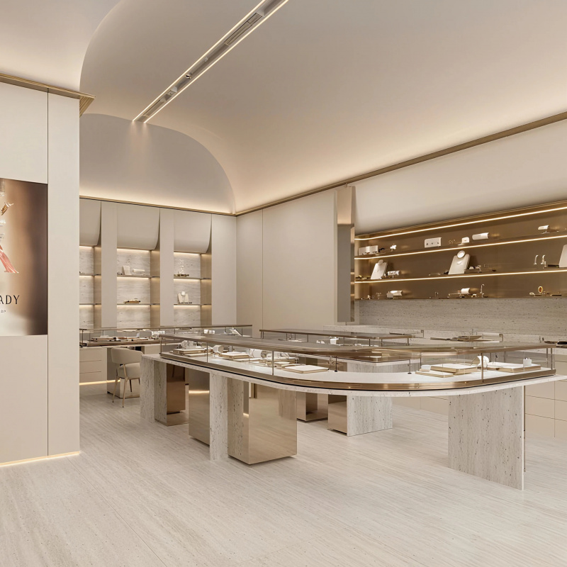 custom.Luxury Jewellery Shop O - đánh giá và giá Interior Design Retail