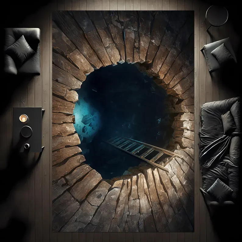 3D Deep Hole Illusion Rug with - đánh giá và giá Interior Design Retail