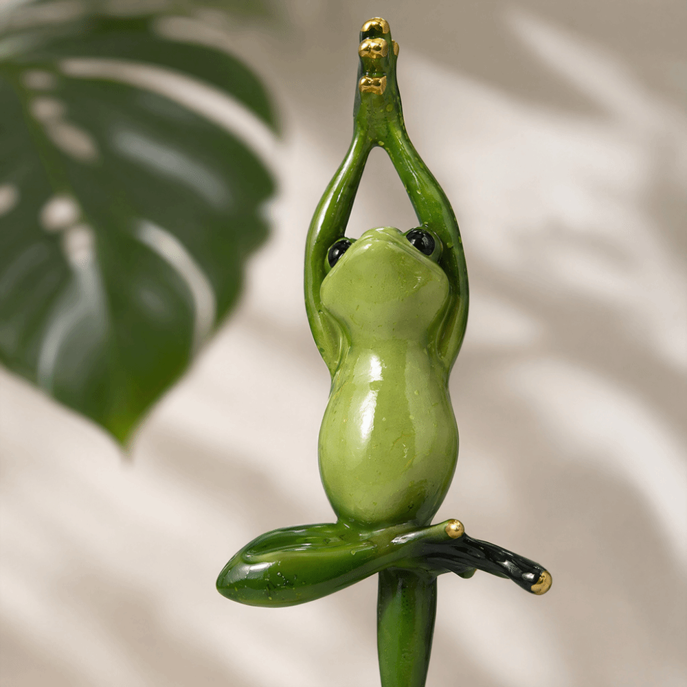 Resin Yoga Pose Amphibian Resi - đánh giá và giá Interior Design Product